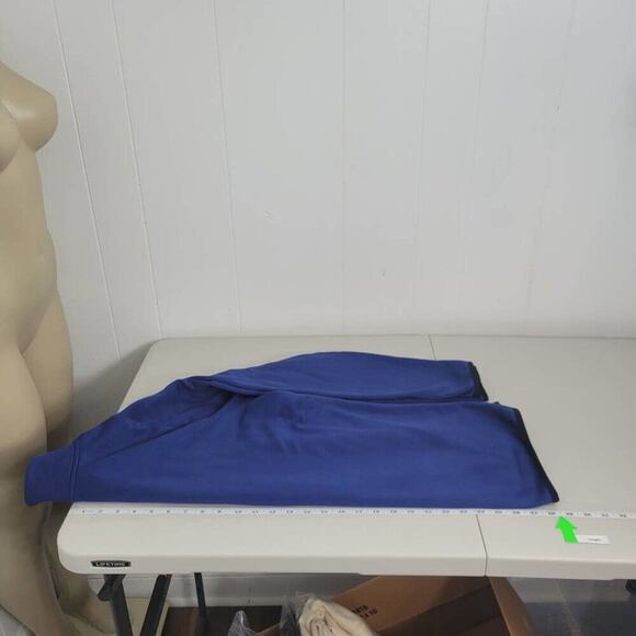 NIKE Dri-Fit Blue & Black 3/4 Zip Athletic Pullover Sweatshirt Mens Size Medium - Picture 13 of 15